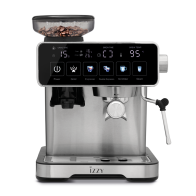 Izzy Espresso Μηχανή Barista με μύλο άλεσης καφέ IZ-6026