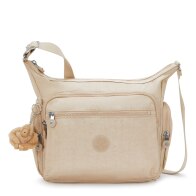 Kipling Τσάντα ώμου Gabbie Sparkled Beige