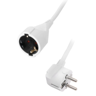 SONORA Προέκταση καλωδίου σούκο 5 μέτρα ( 3 x 2.5mm²) σε λευκό χρώμα SONORA EC5W125