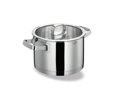 Kuchenprofi Μαρμίτα 20cm -3,5L Με Γυάλινο Καπάκι San Remo-Ανοξείδωτη