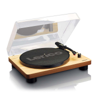 LENCO Πικάπ με ενσωματωμένα ηχεία, 4W και λειτουργία μετατροπής MP3. LENCO LS-50WD V2