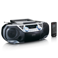 LENCO Φορητό ραδιόφωνο DAB+/FM με Bluetooth, CD, κασέτα και USB. LENCO SCD-720SI