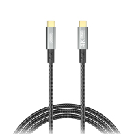 XO Καλώδιο USB 3.2 Gen 2x2 Type-C αρσ. - Type-C αρσ., 1.00m σε μαύρο χρώμα XO GB020