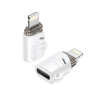 XO Αντάπτορας USB High-Speed type-C αρσ. θηλ. - Lightning, σε λευκό χρώμα XO NB256E
