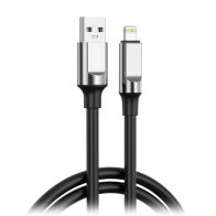 XO Καλώδιο φόρτισης USB-A σε Lightning, 1m, σε μαύρο χρώμα XO NB251