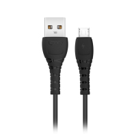 XO Καλώδιο USB High-Speed Α αρσ. - Micro USB αρσ., 1.00m σε μαύρο χρώμα XO NB-Q165