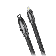 XO Καλώδιο USB High-Speed Type-C αρσ. - Lightning, 0.2m σε μαύρο χρώμα XO NB-Q289A