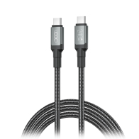 XO Καλώδιο USB High-Speed Type-C αρσ. - Type-C αρσ., 2.00m σε μαύρο χρώμα XO NB-Q264B