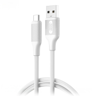 XO Καλώδιο USB High-Speed A αρσ. - USB Type-C αρσ. 15W, 1.00m σε λευκό χρώμα XO NB265