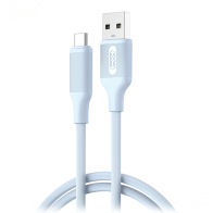 XO Καλώδιο USB High-Speed A αρσ. - USB Type-C αρσ. 15W, 1.00m σε μπλε χρώμα XO NB265