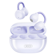 XO Open-ear Bluetooth ακουστικά handsfree με θήκη ασύρματης φόρτισης, σε μωβ χρώμα XO G40 PEARL PURPLE COLOR