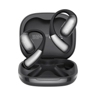 XO Ασύρματα Bluetooth ακουστικά handsfree με τεχνολογία ΑΙ, σε μαύρο χρώμα XO G37 LEATHER BLACK COLOR