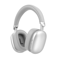 XO Ασύρματα Over-Ear ακουστικά με τεχνολογία ακύρωσης θορύβου (ANC), σε ασημί χρώμα XO BE55 SILVER COLOR