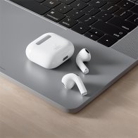 XO Bluetooth ακουστικά 6ης γενιάς με θήκη φόρτισης, σε λευκό χρώμα XO Q6 WHITE COLOR