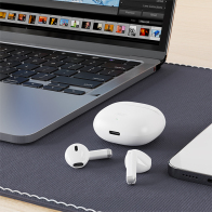 XO Bluetooth ακουστικά handsfree με θήκη φόρτισης, σε λευκό χρώμα XO X33 WHITE COLOR