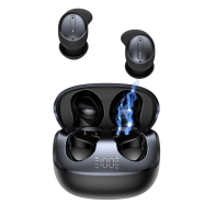 XO Bluetooth εργονομικά ακουστικά με τεχνολογία ακύρωσης θορύβου (ANC Noise Cancelling), δυνατότητα χρήσης κατά τον ύπνο και θήκη φόρτισης, σε μαύρο χρώμα XO G52 BLACK COLOR