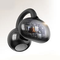 XO Open-ear Bluetooth ακουστικά handsfree με θήκη φόρτισης, σε μαύρο χρώμα XO G46