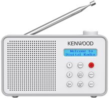 Kenwood CRM25DAB-W Φορητό Ραδιόφωνο Ρεύματος DAB+ Λευκό