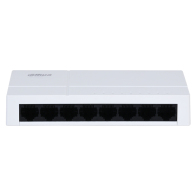 DAHUA 8-Port Unmanaged Gigabit Switch 10/100/1000, σε λευκό χρώμα. DAHUA DH-SG1008L