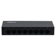 DAHUA 8-Port Unmanaged Gigabit Switch 10/100/1000, σε μαύρο χρώμα DAHUA DH-SG1008