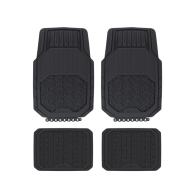 Michelin Πατάκια Αυτοκινήτου Λάστιχο, All Weather, Μαύρα, 71.5x46.5 - 4τμχ