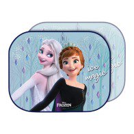 Disney Frozen Πλαϊνά Σκίαστρα Αυτοκινήτου με Βεντούζα 44x35cm, 2τμχ