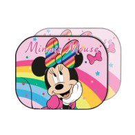 Disney Minnie Mouse Πλαϊνά Σκίαστρα Αυτοκινήτου με Βεντούζα 44x35cm, 2τμχ