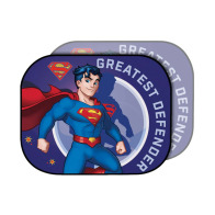 DC Superman Πλαϊνά Σκίαστρα Αυτοκινήτου με Βεντούζα 44x35cm, 2τμχ