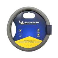 Michelin Κάλυμμα Τιμονιού Μαύρο με Γκρι Ραφή 36,8 - 39,4cm - WML-1001-G