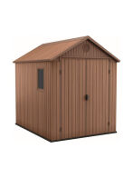 Keter Πλαστική Αποθήκη Κήπου Darwin με Διπλή Πόρτα & Αεραγωγό Μ1.9xΠ2.44xΥ2.21m