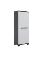 Keter Δίφυλλη Ντουλάπα Linear Πλαστική με 3 Ράφια Με Ράφια 68x39x173εκ.