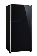 Sharp Ψυγείο Δίπορτο 604lt NoFrost Υ187xΠ86.5xΒ74εκ. Μαύρο SJ-YG740G-BK