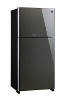 Sharp SJ-YG740G-SL Ψυγείο Δίπορτο 604lt NoFrost Υ187xΠ86.5xΒ74εκ. Inox