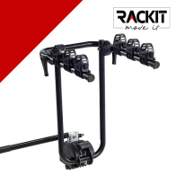 Rackit Μπάρα / Βάση Ποδηλάτων Κοτσαδόρου Hookit 3 Μαύρη Για 3 Ποδήλατα Με Κλειδαριά