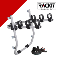 Rackit Μπάρα / Βάση Ποδηλάτων Πορτ Παγκάζ RK004G Γκρι Για 3 Ποδήλατα