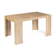 Idomya Ξύλινη Κονσόλα - Τραπεζαρία με Μηχανισμό Προέκτασης σε 2 Θέσεις 140 x 90 x 75 cm Idomya Nora 30088374