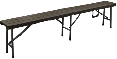 myResort Παγκάκι-Βαλίτσα Catering, Απομίμηση Ξύλου