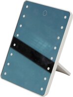 Urban Living Ανακλινόμενος Καθρέφτης με Φωτισμό Led 17x4x22cm 31308