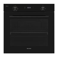 SHARP ΕΝΤΟΙΧΙΖΟΜΕΝΟΣ ΦΟΥΡΝΟΣ 78L K-74P51BNL-PL ΜΑΥΡΟΣ 60CM