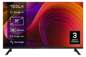 Tesla LED TV 32" 32E655BHS HD Google TV