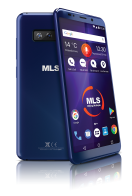 MLS MX PRO 4G Κινητό Smartphone Blue Dual Sim