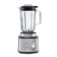 Pyrex Μπλέντερ με Γυάλινη Κανάτα 1.5lt 1500W SB-880 Inox