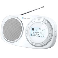 Blaupunkt BSD-9001 Φορητό Ψηφιακό Ραδιόφωνο Ρεύματος Μπαταρίας Λευκό