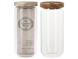 Γυάλινο Δοχείο Τροφίμων EH Kitchen Naturals χωρητικότητας 1000ml