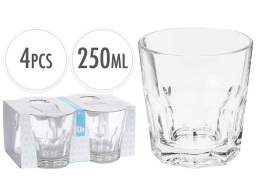 Σετ Γυάλινα Ποτήρια Excellent Houseware χωρητικότητας 250ml - 4 τεμάχια