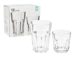 Σετ Γυάλινα Ποτήρια Excellent Houseware χωρητικότητας 250/360 ml - 12 τεμάχια