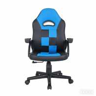 GRC TECH GAMING CHAIR "CHRIS" BLUE/BLACK (46x46x105-115cms)