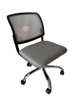 GRC TECH OFFICE CHAIR "JOHN" GREY (52x52x90-105cms)