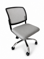 GRC TECH OFFICE CHAIR "JOHN" GREY (52x52x90-105cms)