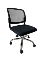 GRC TECH OFFICE CHAIR "NICK" BLACK (52x52x90-105cms)